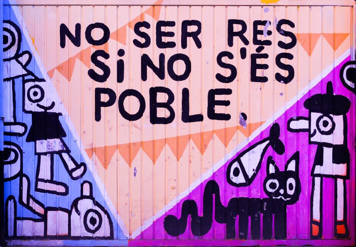 No ser res si no s'és poble