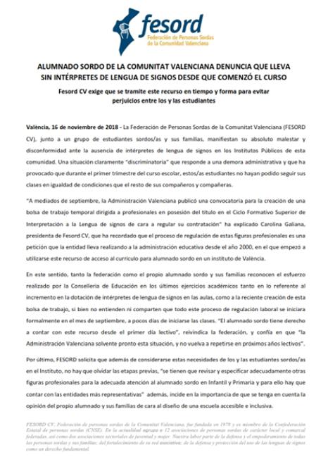 Comunicado Oficial Urgente