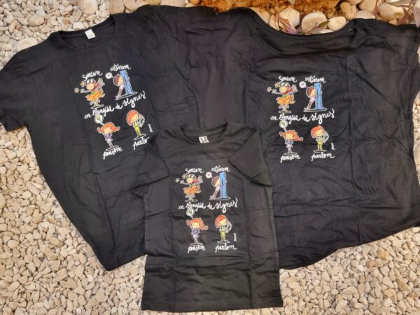 Camiseta Ara llengua de signes (Diseño 1)