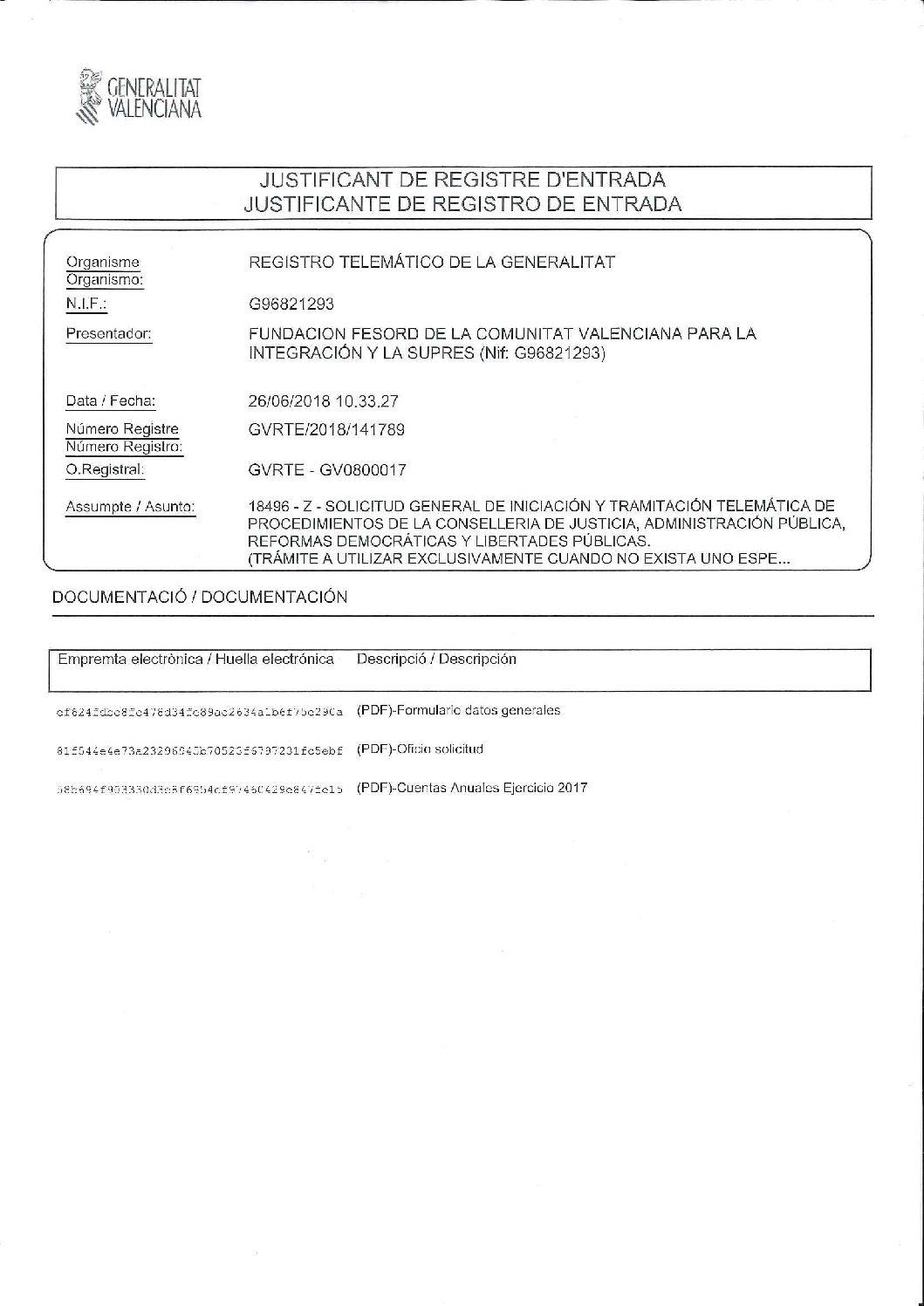 INFORME AUDITORIA Y PRESENTACION CUENTAS ANUALES 2017