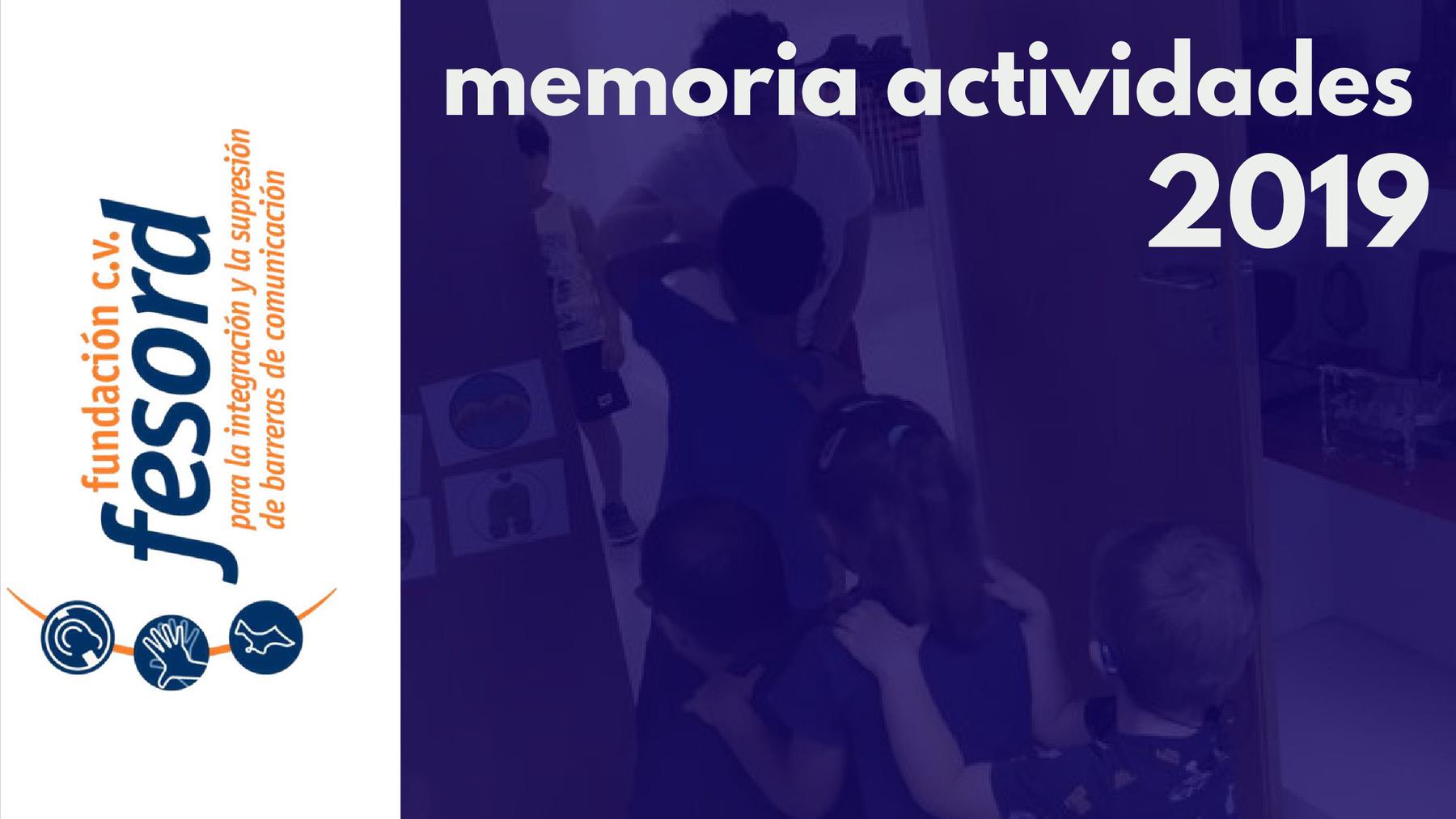 Fund Fesord Memoria actividades 2019