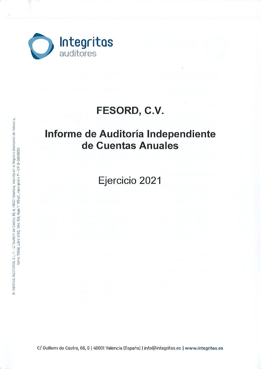 Informe Auditoria 2021